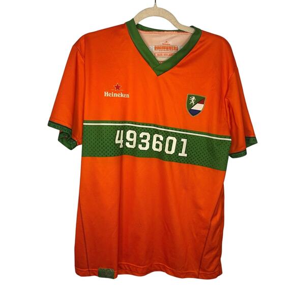 Heineken Rugnummers Soccer Football Jersey Size XXL (large) Holland Dutch - Picture 1 of 7